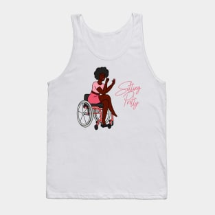 Sitting Pretty Pink 1 Tank Top